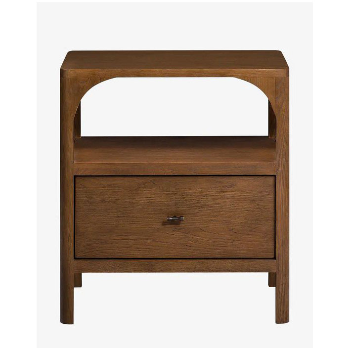 Antique Solid Oak Nightstand