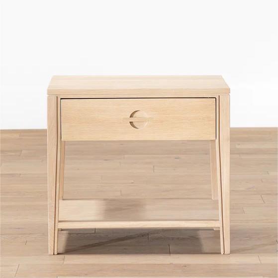 Simple Modern Oak Nightstand