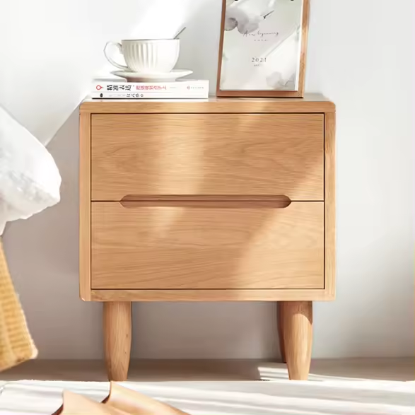 Classic Natural Walnut Nightstand