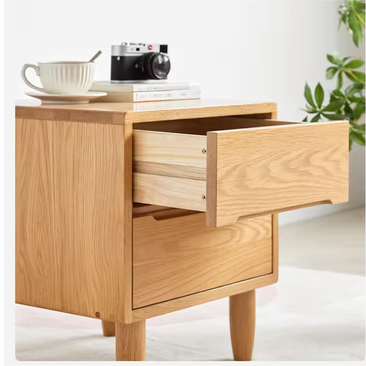 Classic Natural Walnut Nightstand